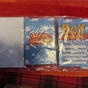 It’s a Boy Story Baby Shower Invitation Cards